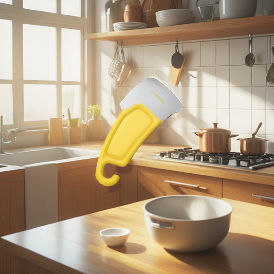 Japanese Silicone Scraper Dishwasher Scraper Kitchen Multifunctional Scraper Non-Stick Pan Cleaning Scraper Cleaning